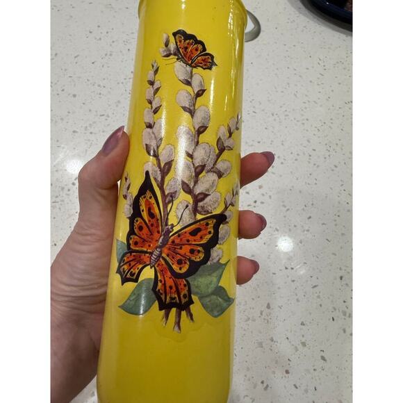 Tall vintage monarc butterfly wick candle never used - Picture 2 of 6